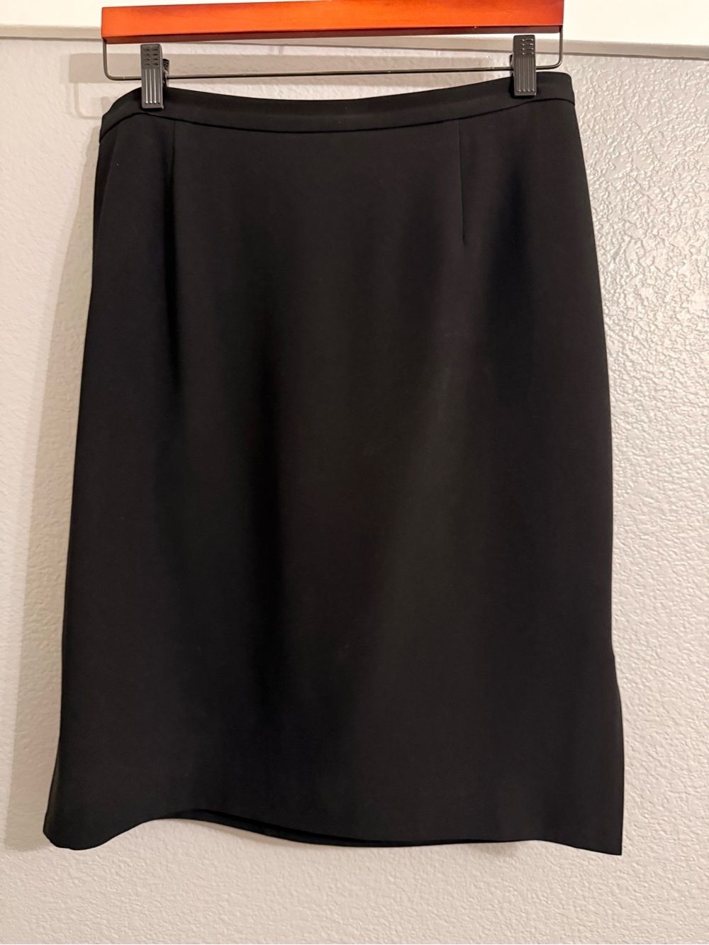 Ann Taylor Black Pencil Skirt with 2 Side Slits